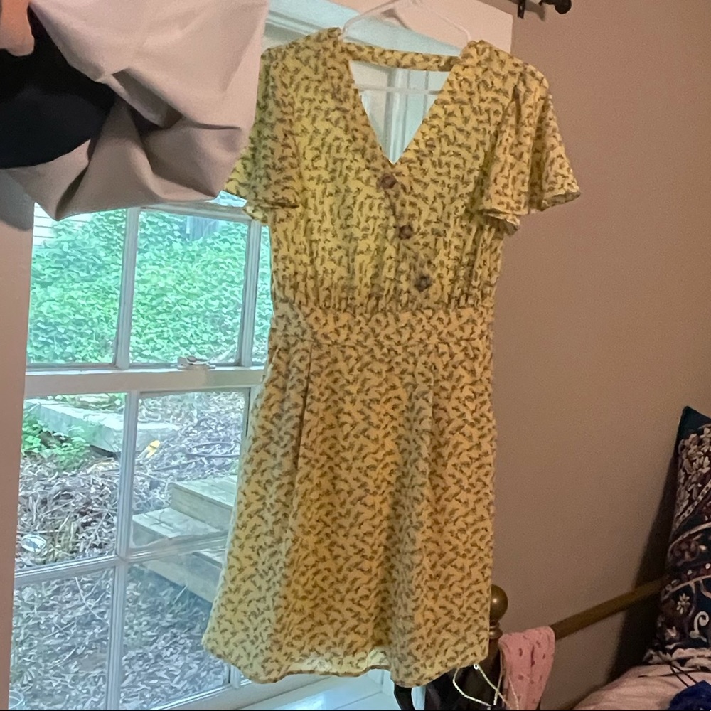 Yellow sundress